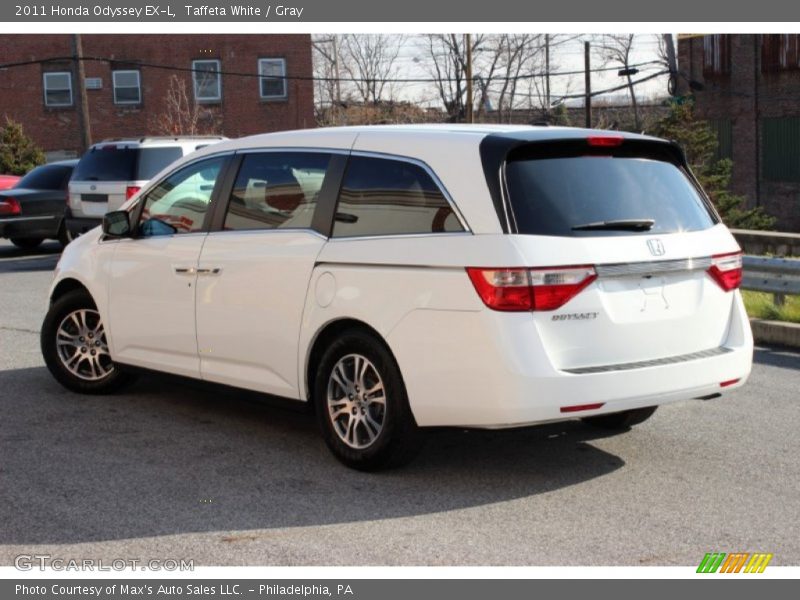 Taffeta White / Gray 2011 Honda Odyssey EX-L