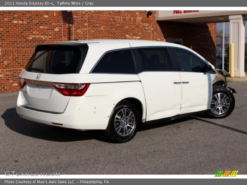 Taffeta White / Gray 2011 Honda Odyssey EX-L