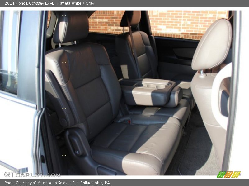 Taffeta White / Gray 2011 Honda Odyssey EX-L