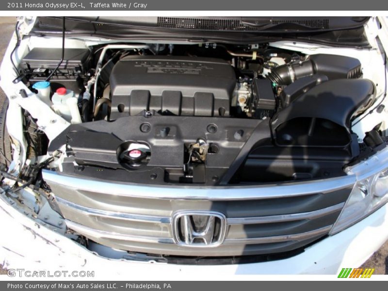 Taffeta White / Gray 2011 Honda Odyssey EX-L