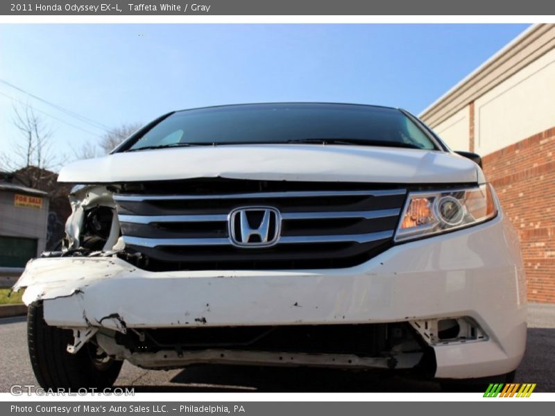 Taffeta White / Gray 2011 Honda Odyssey EX-L