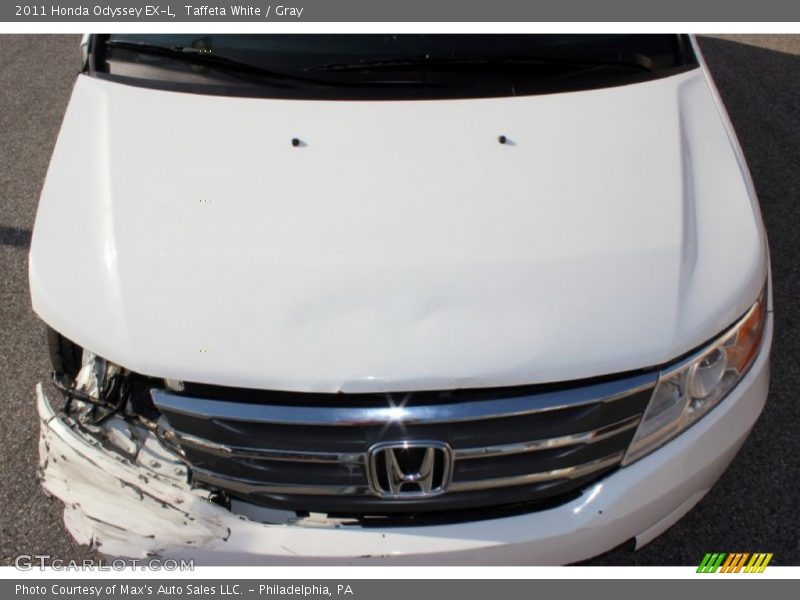 Taffeta White / Gray 2011 Honda Odyssey EX-L