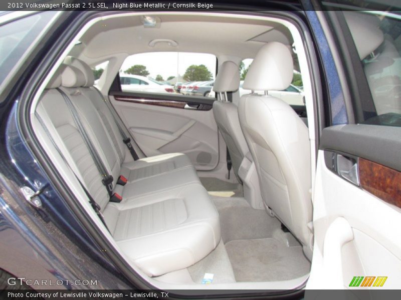 Night Blue Metallic / Cornsilk Beige 2012 Volkswagen Passat 2.5L SEL