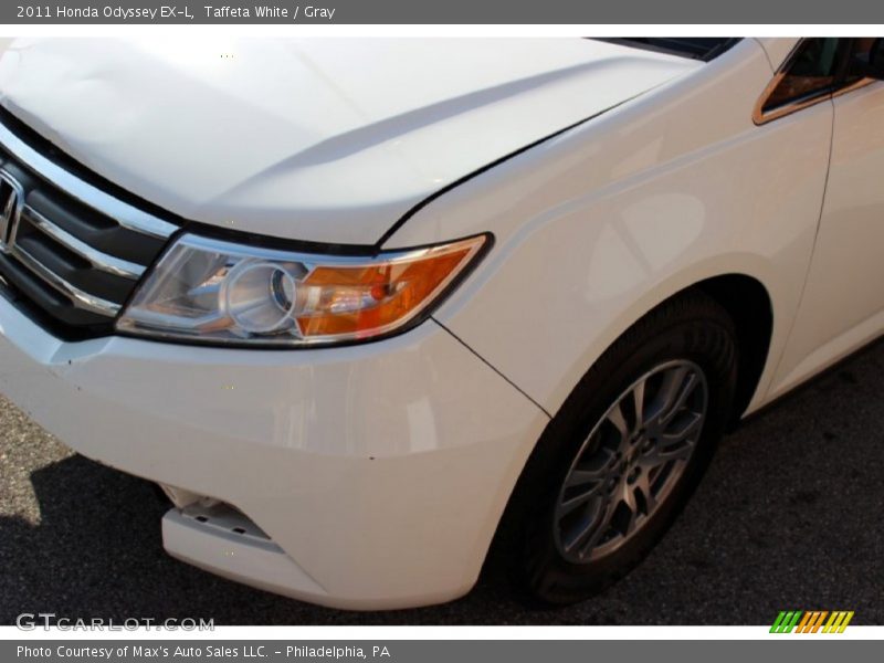 Taffeta White / Gray 2011 Honda Odyssey EX-L