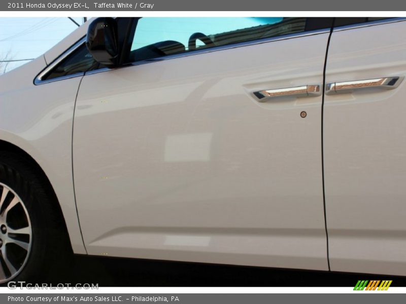 Taffeta White / Gray 2011 Honda Odyssey EX-L