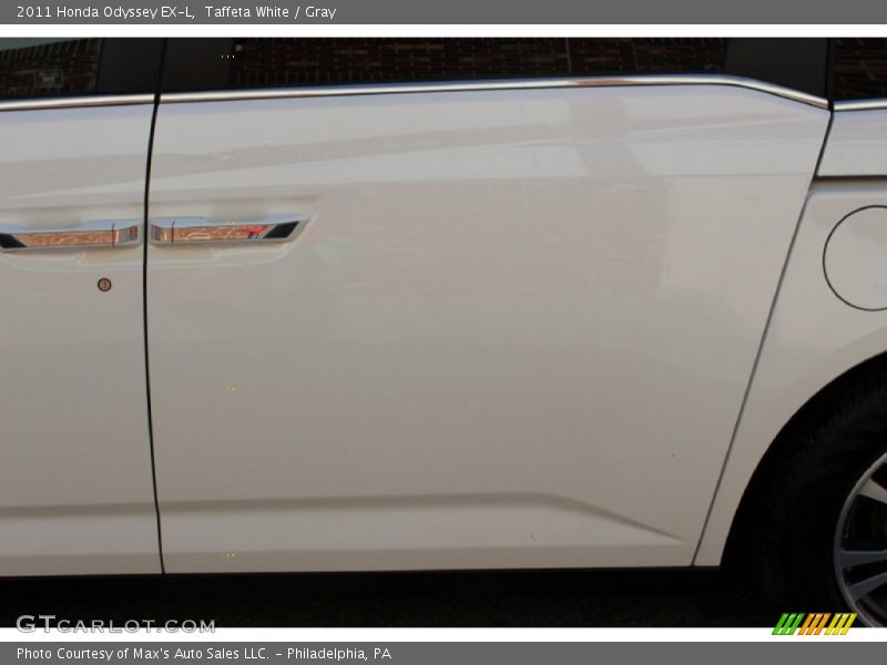 Taffeta White / Gray 2011 Honda Odyssey EX-L