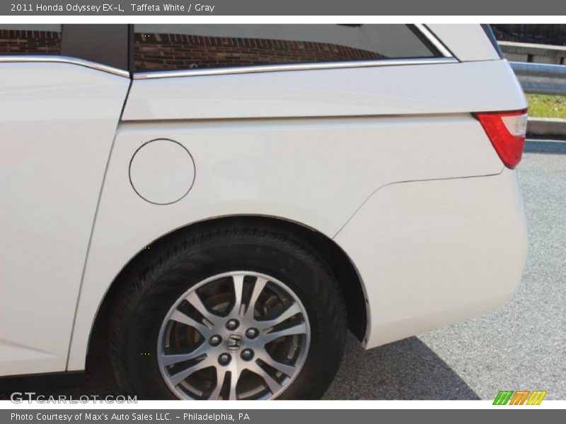 Taffeta White / Gray 2011 Honda Odyssey EX-L