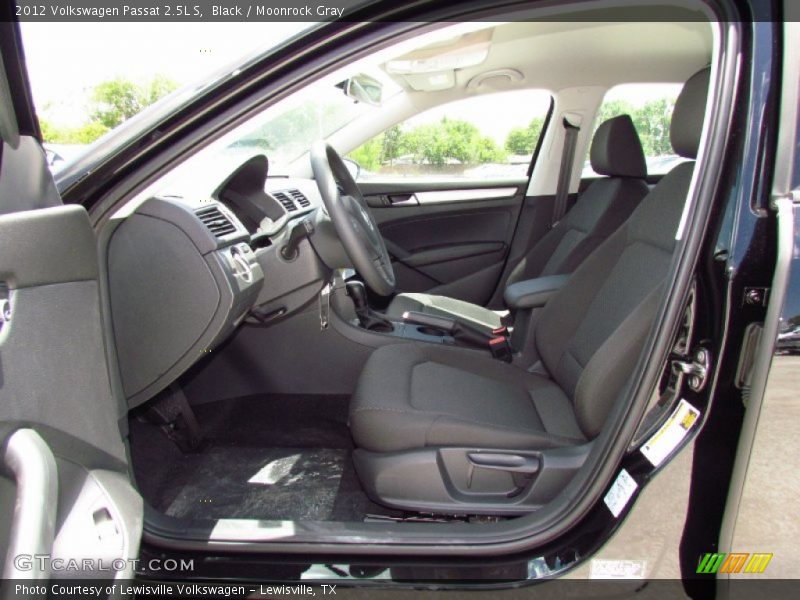 Black / Moonrock Gray 2012 Volkswagen Passat 2.5L S