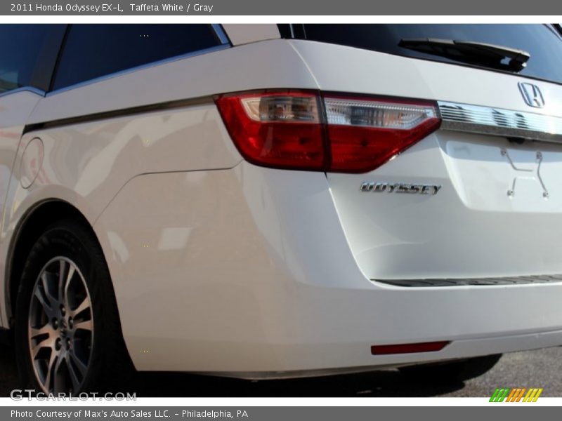 Taffeta White / Gray 2011 Honda Odyssey EX-L