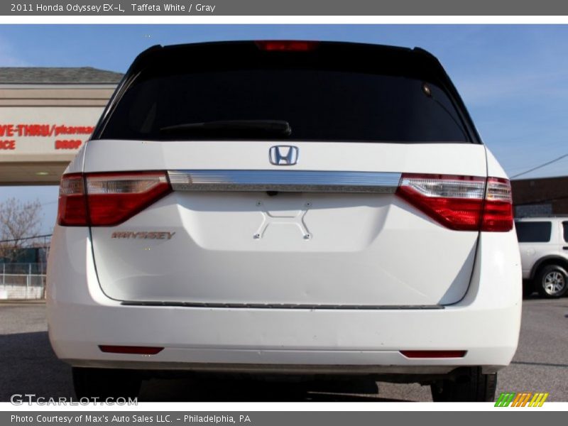 Taffeta White / Gray 2011 Honda Odyssey EX-L