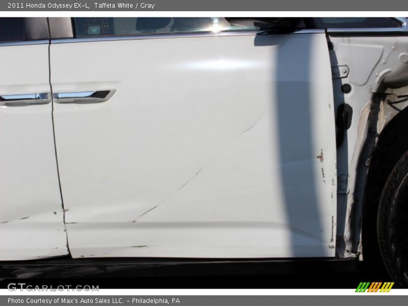 Taffeta White / Gray 2011 Honda Odyssey EX-L