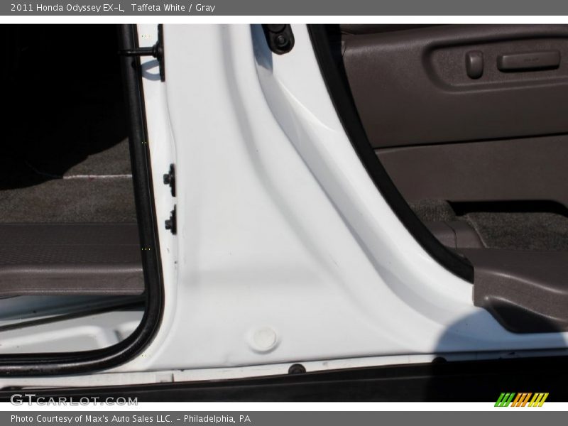 Taffeta White / Gray 2011 Honda Odyssey EX-L