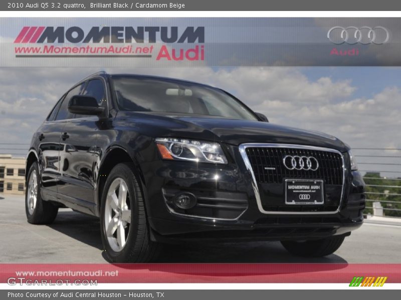 Brilliant Black / Cardamom Beige 2010 Audi Q5 3.2 quattro