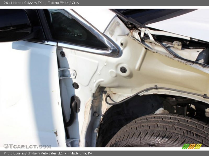 Taffeta White / Gray 2011 Honda Odyssey EX-L