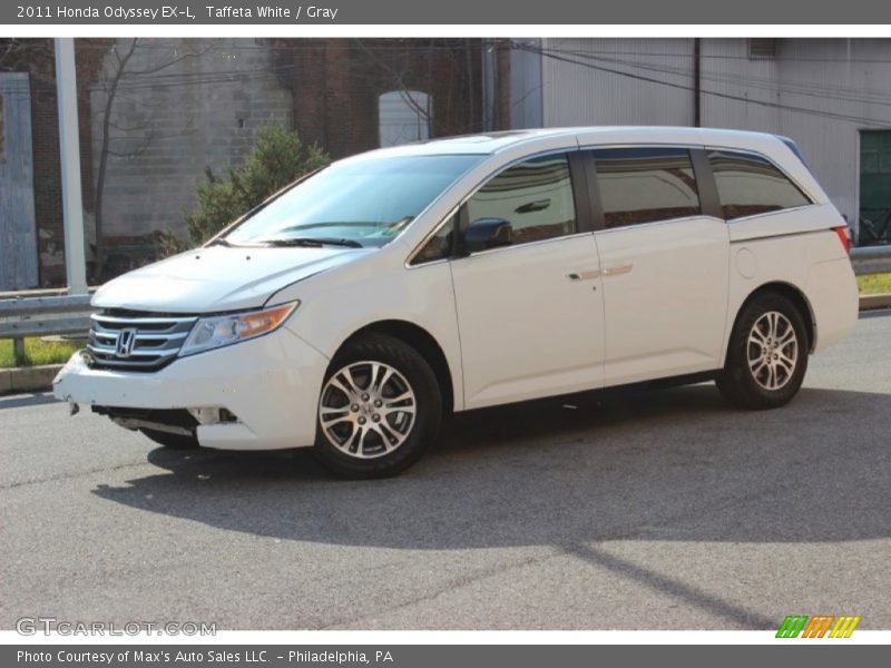 Taffeta White / Gray 2011 Honda Odyssey EX-L