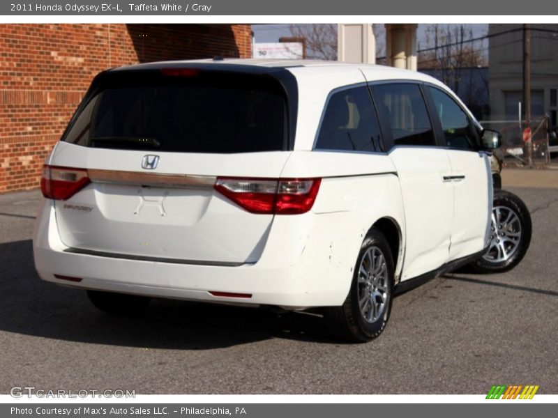 Taffeta White / Gray 2011 Honda Odyssey EX-L