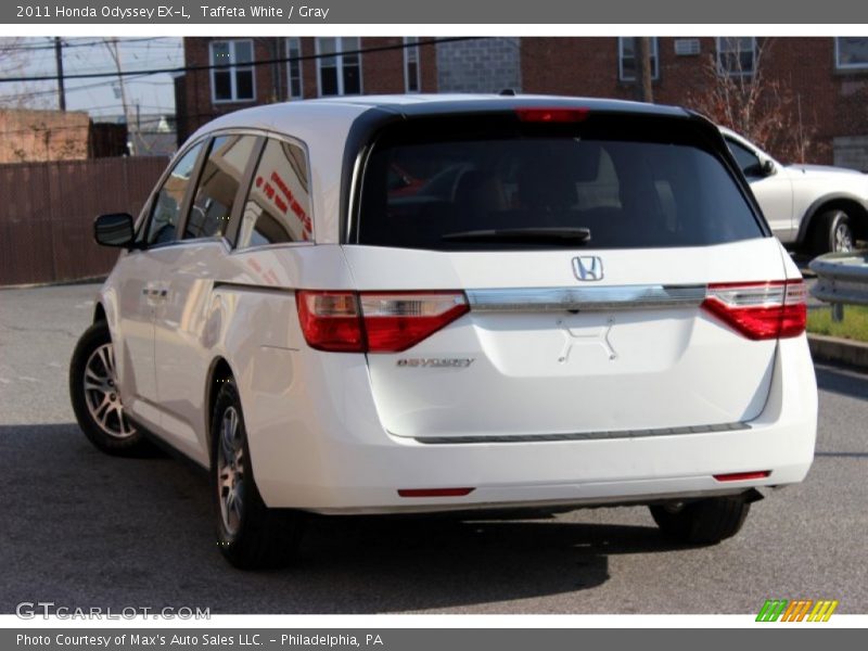 Taffeta White / Gray 2011 Honda Odyssey EX-L