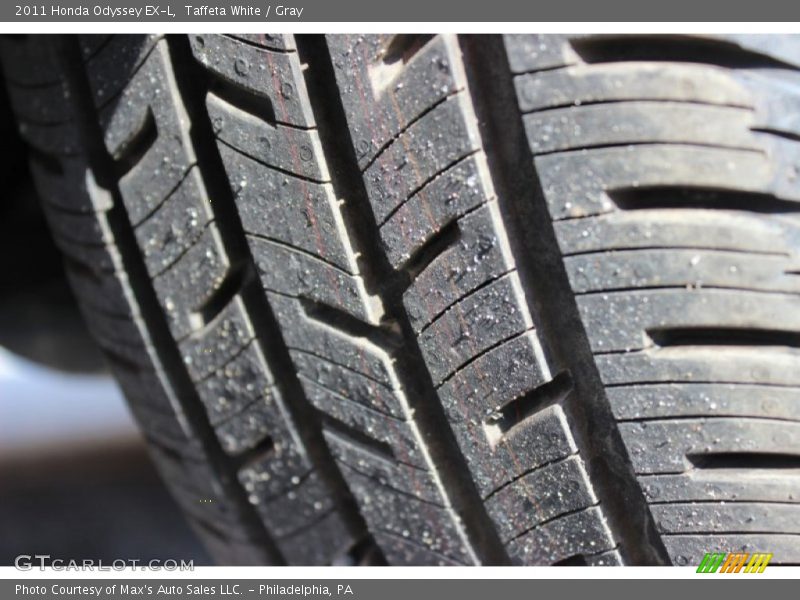 Taffeta White / Gray 2011 Honda Odyssey EX-L