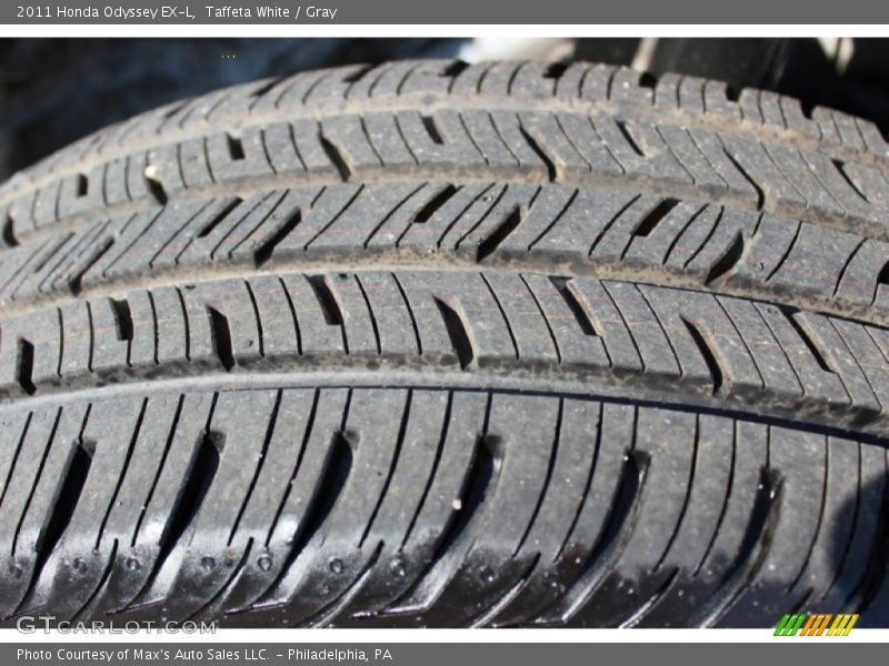 Taffeta White / Gray 2011 Honda Odyssey EX-L