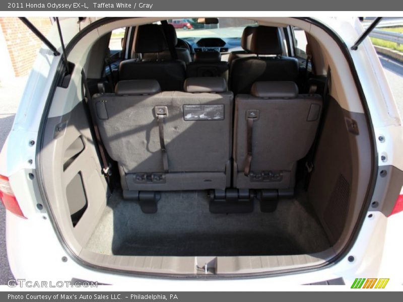 Taffeta White / Gray 2011 Honda Odyssey EX-L