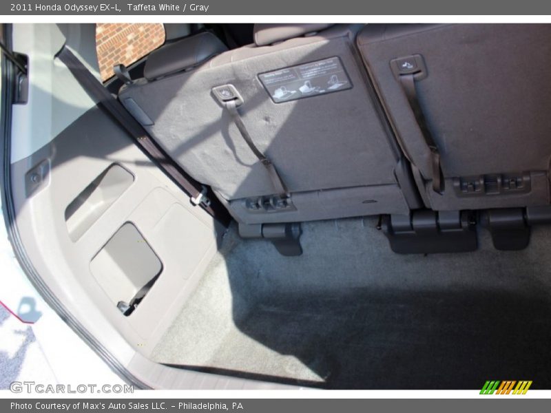 Taffeta White / Gray 2011 Honda Odyssey EX-L