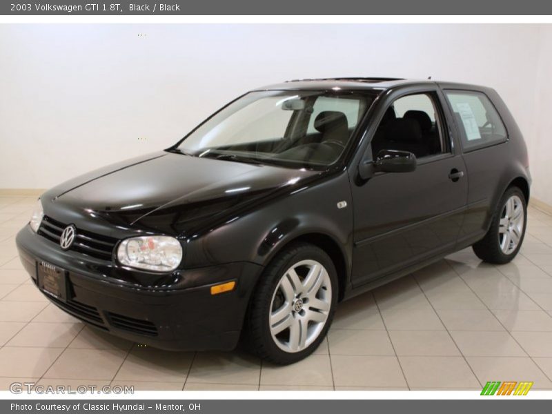 Black / Black 2003 Volkswagen GTI 1.8T
