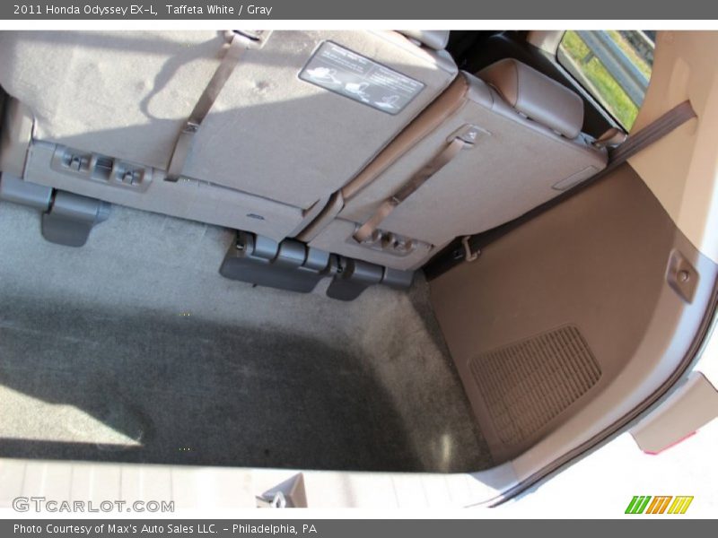 Taffeta White / Gray 2011 Honda Odyssey EX-L