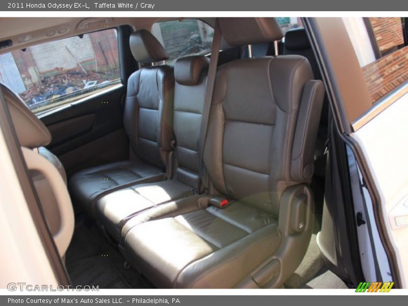 Taffeta White / Gray 2011 Honda Odyssey EX-L