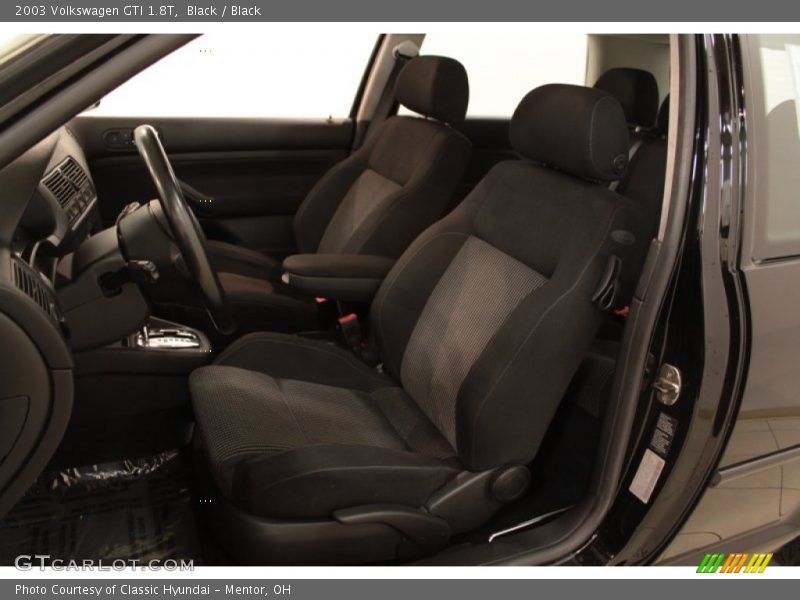 Black / Black 2003 Volkswagen GTI 1.8T