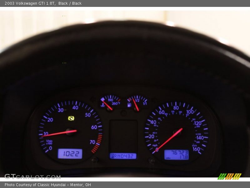 Black / Black 2003 Volkswagen GTI 1.8T