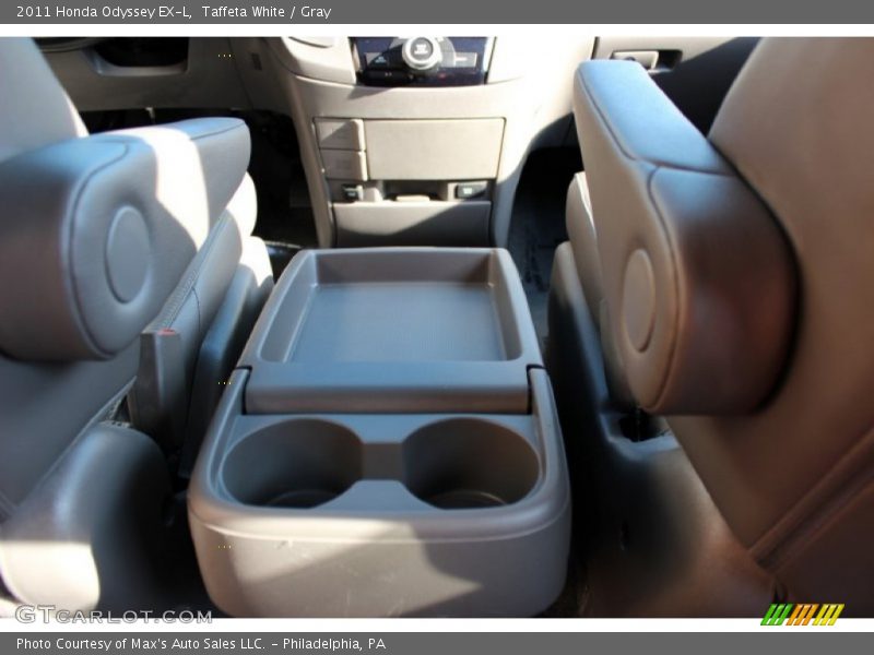Taffeta White / Gray 2011 Honda Odyssey EX-L