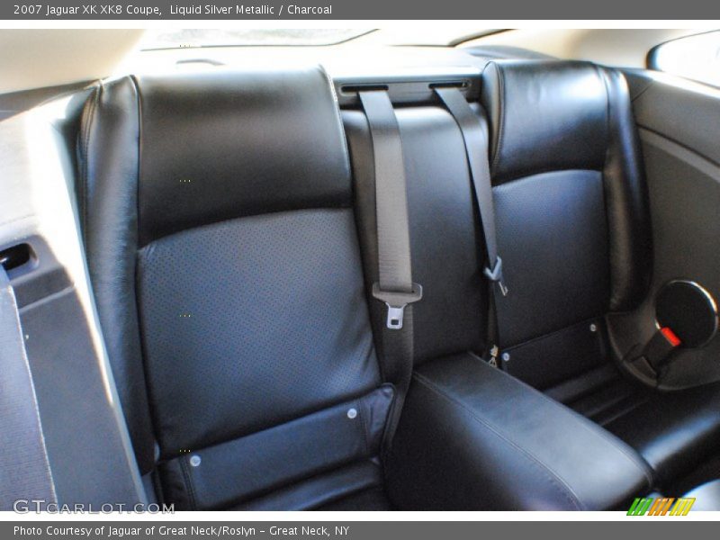 Liquid Silver Metallic / Charcoal 2007 Jaguar XK XK8 Coupe