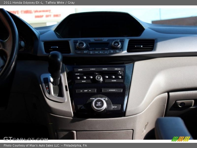Taffeta White / Gray 2011 Honda Odyssey EX-L