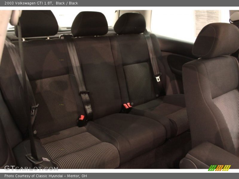 Black / Black 2003 Volkswagen GTI 1.8T