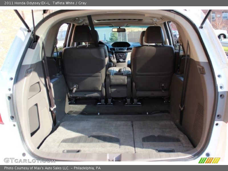 Taffeta White / Gray 2011 Honda Odyssey EX-L