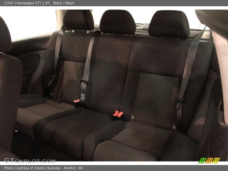 Black / Black 2003 Volkswagen GTI 1.8T