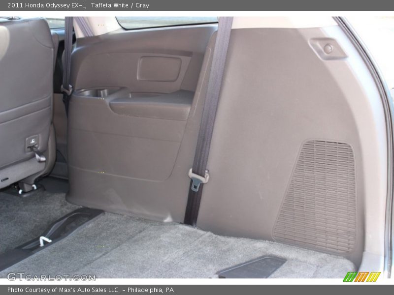 Taffeta White / Gray 2011 Honda Odyssey EX-L