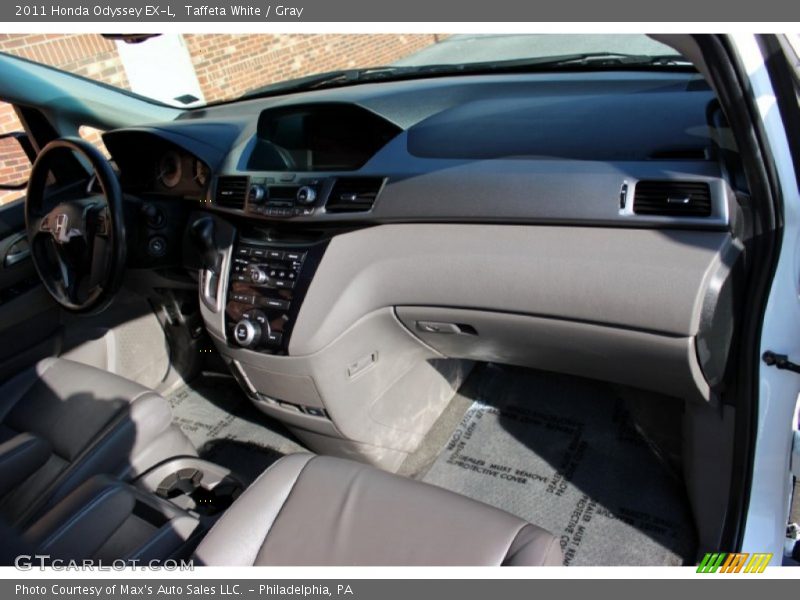 Taffeta White / Gray 2011 Honda Odyssey EX-L