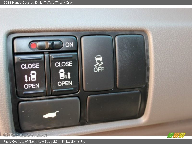 Taffeta White / Gray 2011 Honda Odyssey EX-L