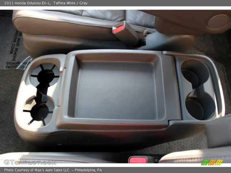 Taffeta White / Gray 2011 Honda Odyssey EX-L
