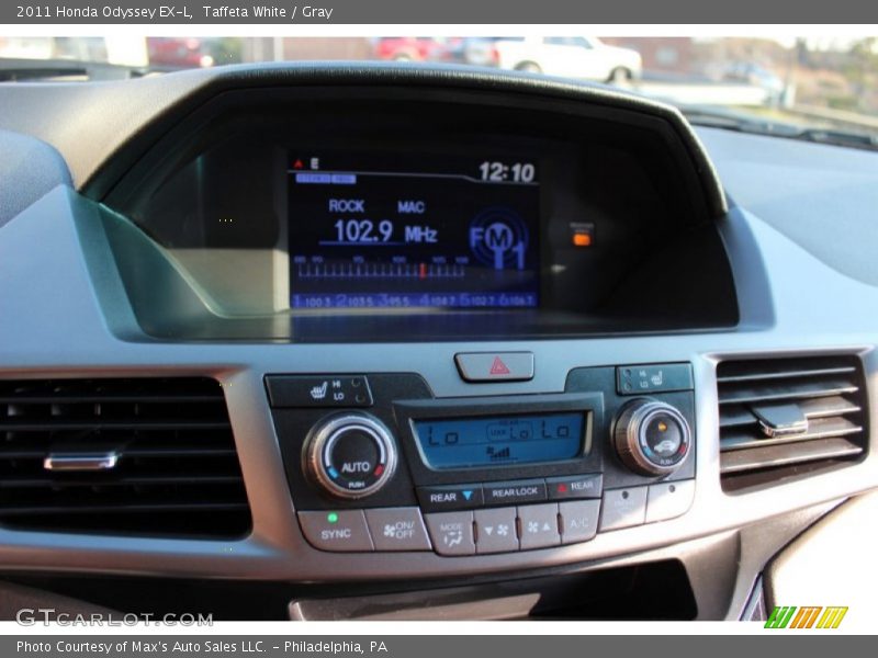 Taffeta White / Gray 2011 Honda Odyssey EX-L