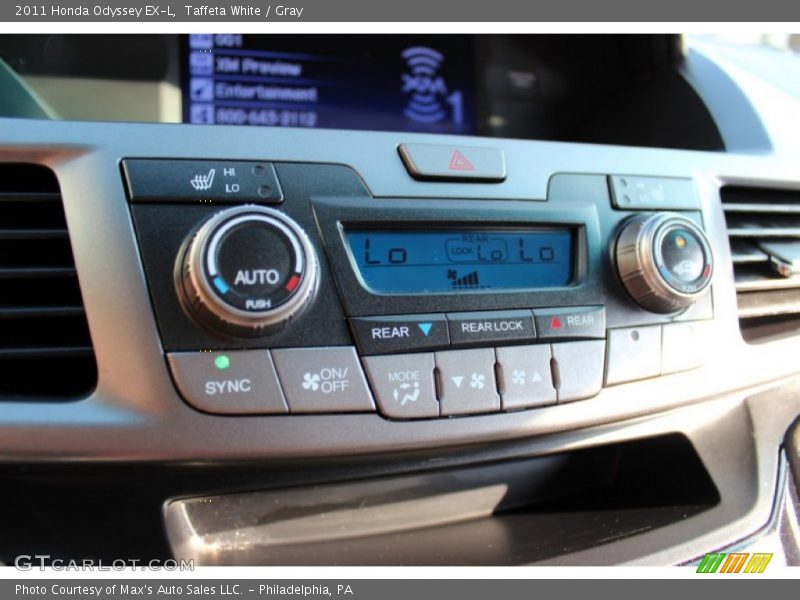 Taffeta White / Gray 2011 Honda Odyssey EX-L