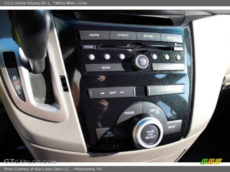 Taffeta White / Gray 2011 Honda Odyssey EX-L