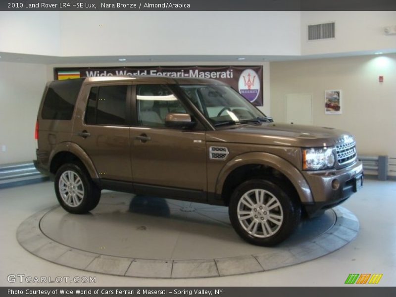 Nara Bronze / Almond/Arabica 2010 Land Rover LR4 HSE Lux