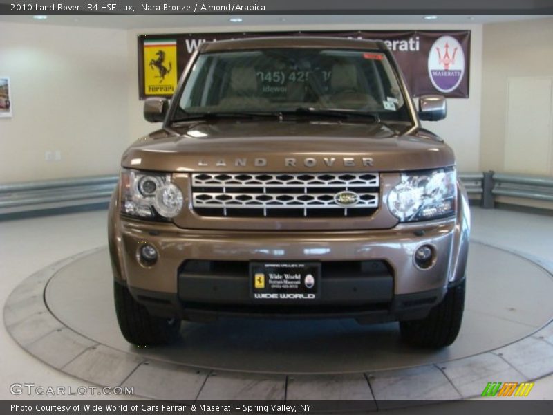 Nara Bronze / Almond/Arabica 2010 Land Rover LR4 HSE Lux