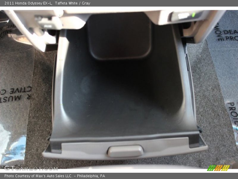 Taffeta White / Gray 2011 Honda Odyssey EX-L