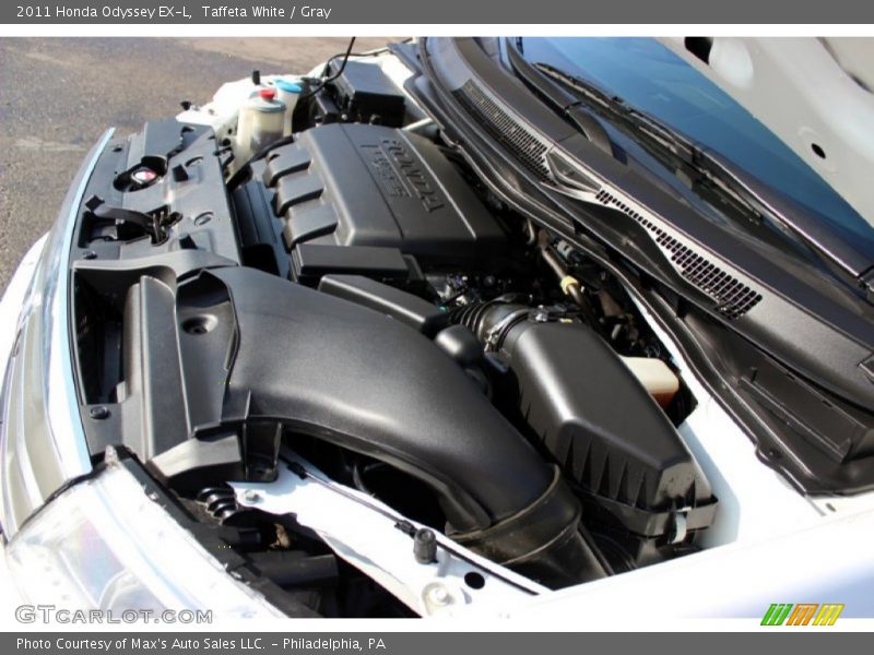Taffeta White / Gray 2011 Honda Odyssey EX-L