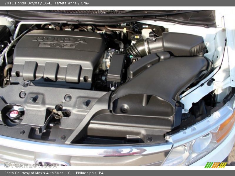 Taffeta White / Gray 2011 Honda Odyssey EX-L