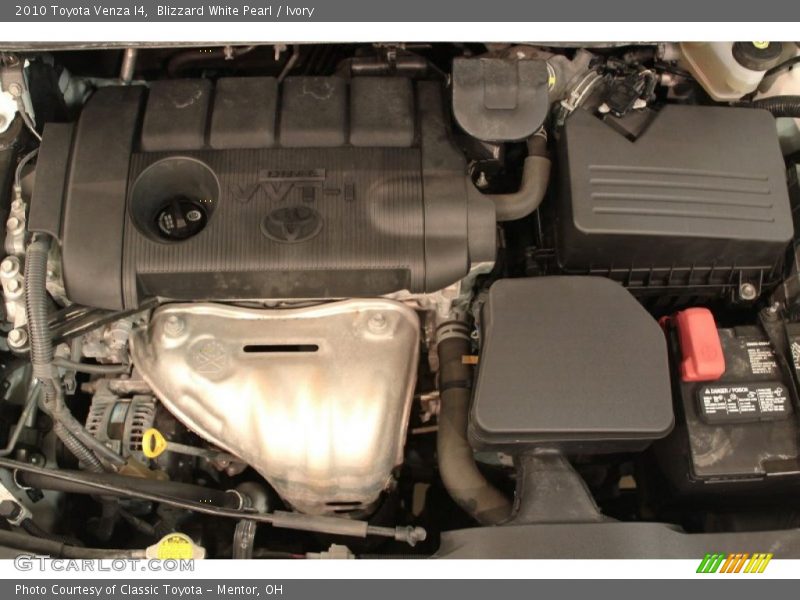 Blizzard White Pearl / Ivory 2010 Toyota Venza I4