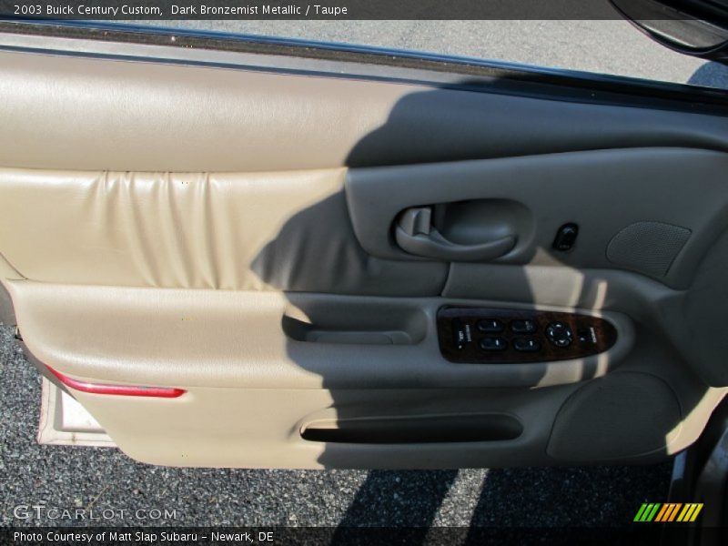 Dark Bronzemist Metallic / Taupe 2003 Buick Century Custom